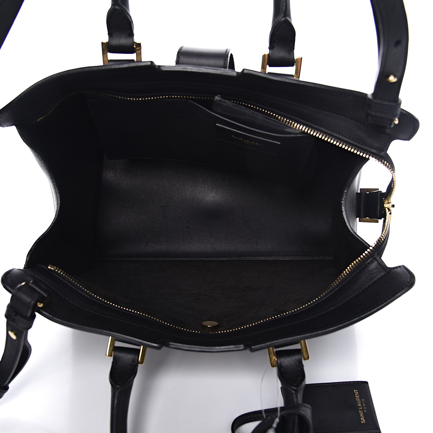 Saint Laurent Calfskin Small Classic Y Cabas Black 5 of 13