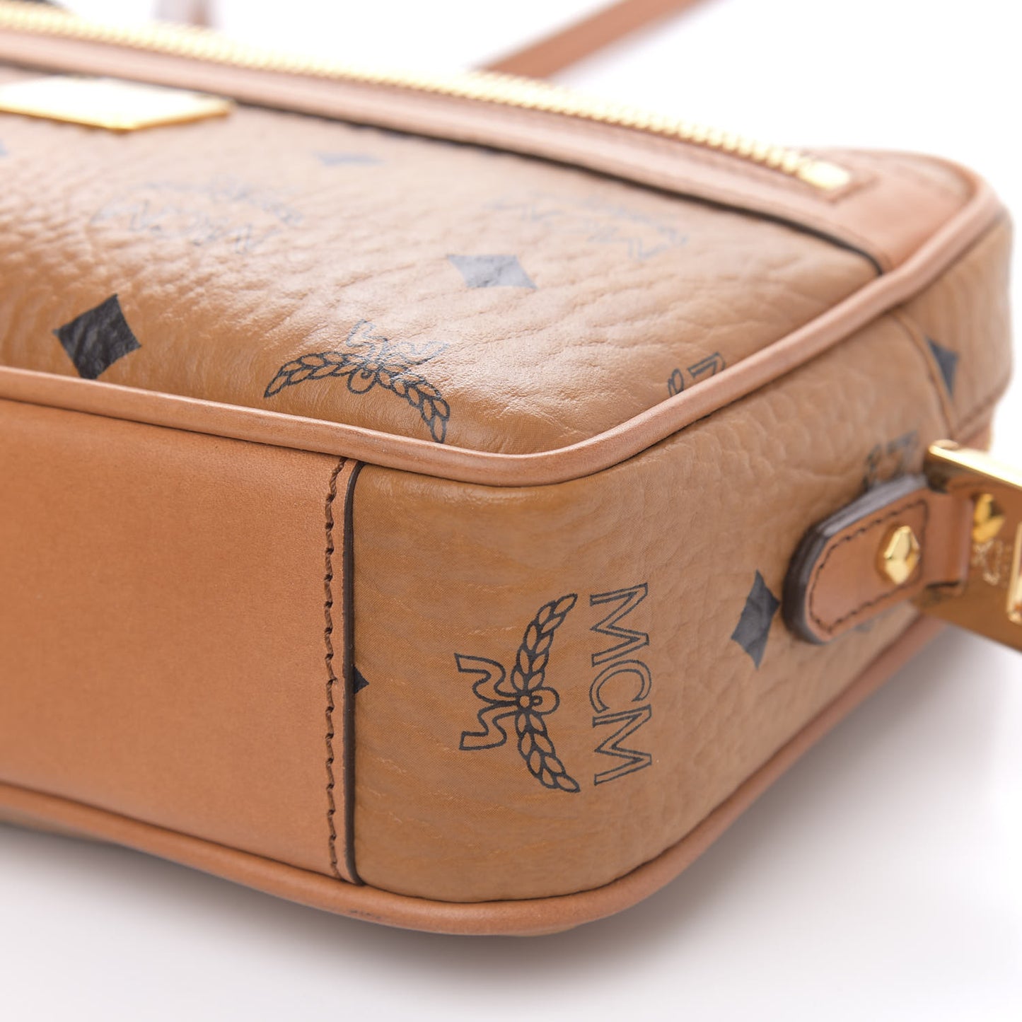 Visetos Heritage Crossbody Bag Cognac