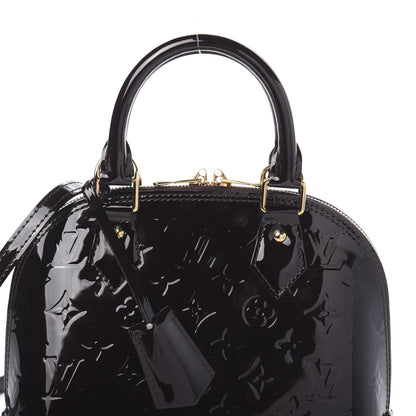 Louis Vuitton Vernis Alma BB Amarante 10 of 10