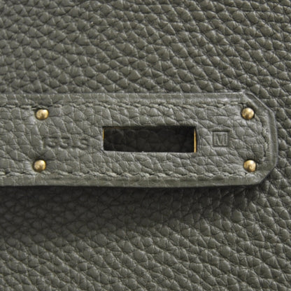 Hermes Togo Leather Birkin 35 Vert Olive 12 of 13