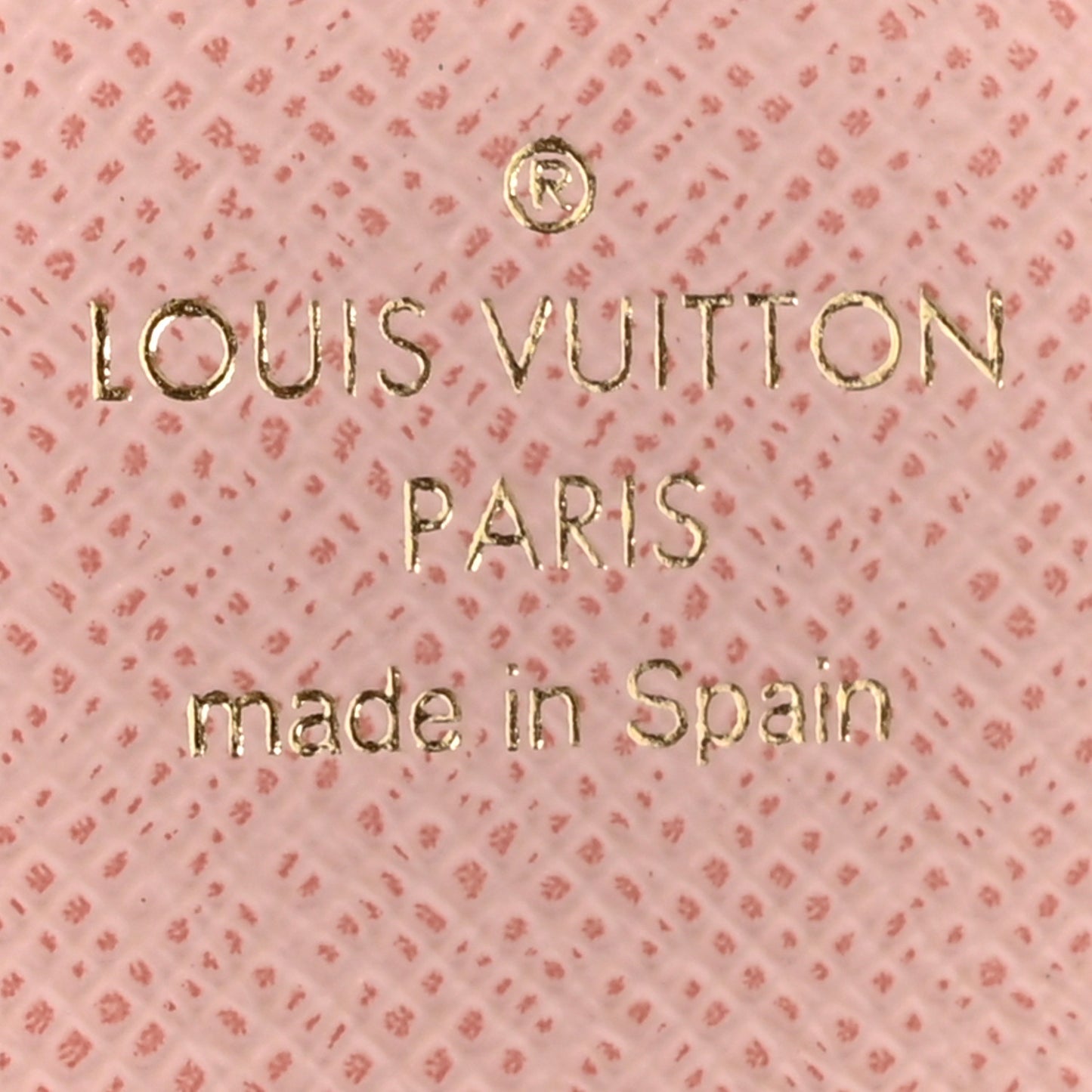 Monogram Rosalie Coin Purse Rose Ballerine