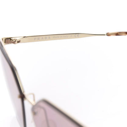 Prada Cat Eye Sunglasses SPR 68T Pink Gold 6 of 7