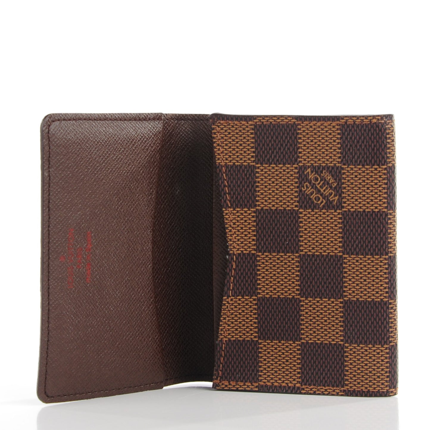 Damier Ebene Business Card Holder