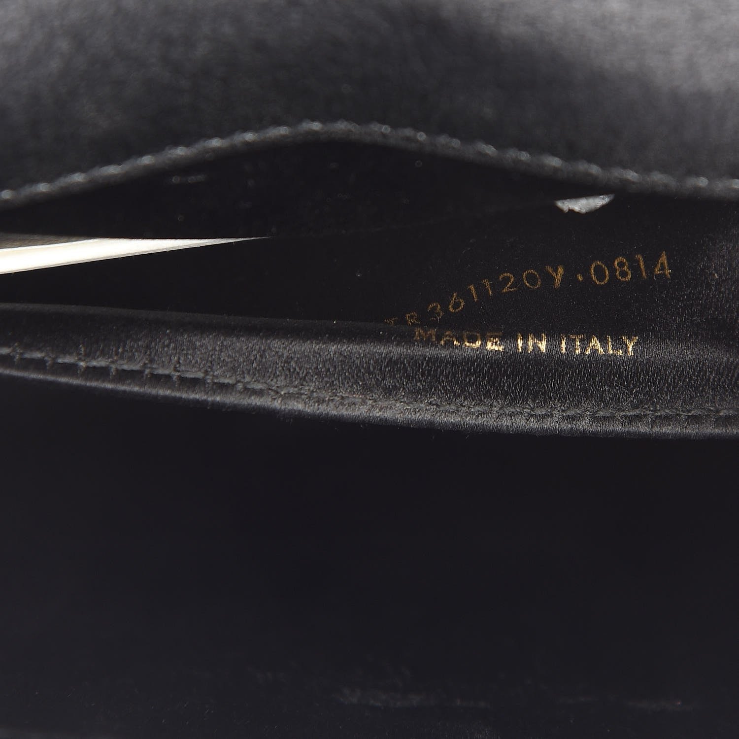 Saint Laurent Calfskin Monogram Large Belle De Jour Clutch Black 7 of 21