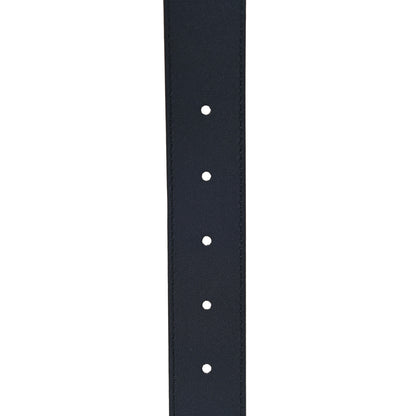 Gucci Calfskin Framed Double G Belt 100 40 Blue 5 of 7