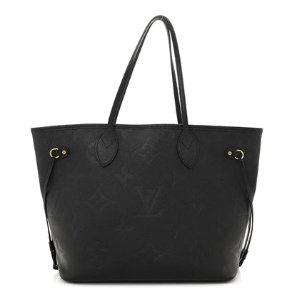 Louis Vuitton Empreinte Monogram Giant Neverfull MM Black 1 of 25