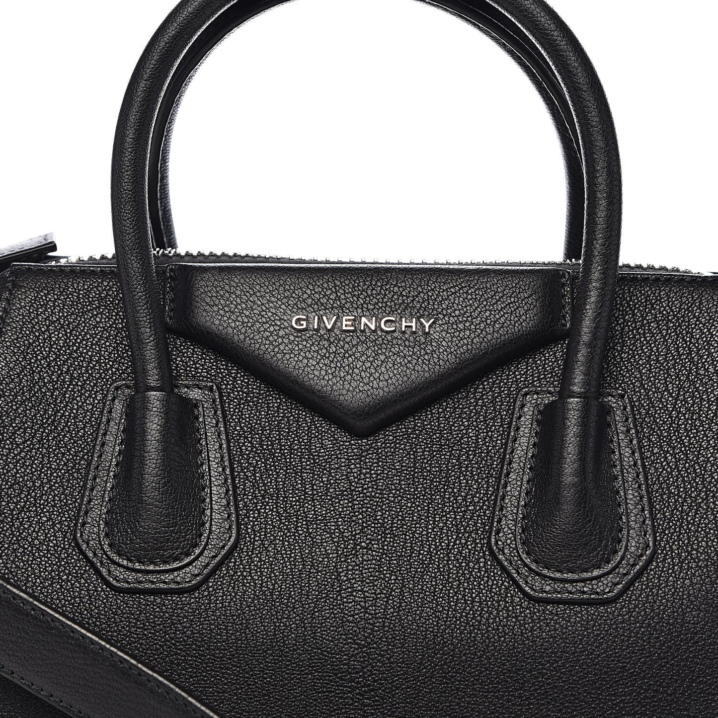 Sugar Goatskin Small Antigona Black