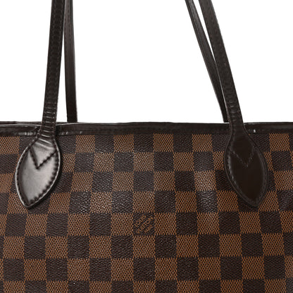 Louis Vuitton Damier Ebene Neverfull MM 7 of 9