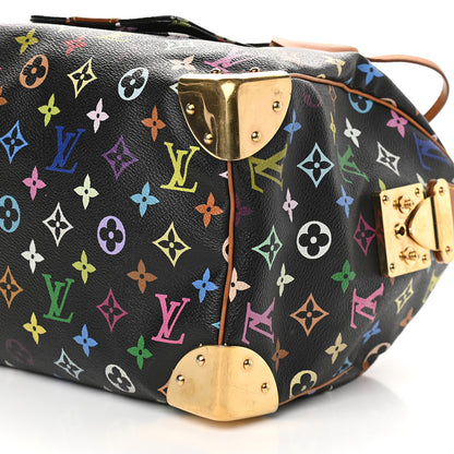 Louis Vuitton Monogram Multicolor Speedy 30 Black 9 of 9