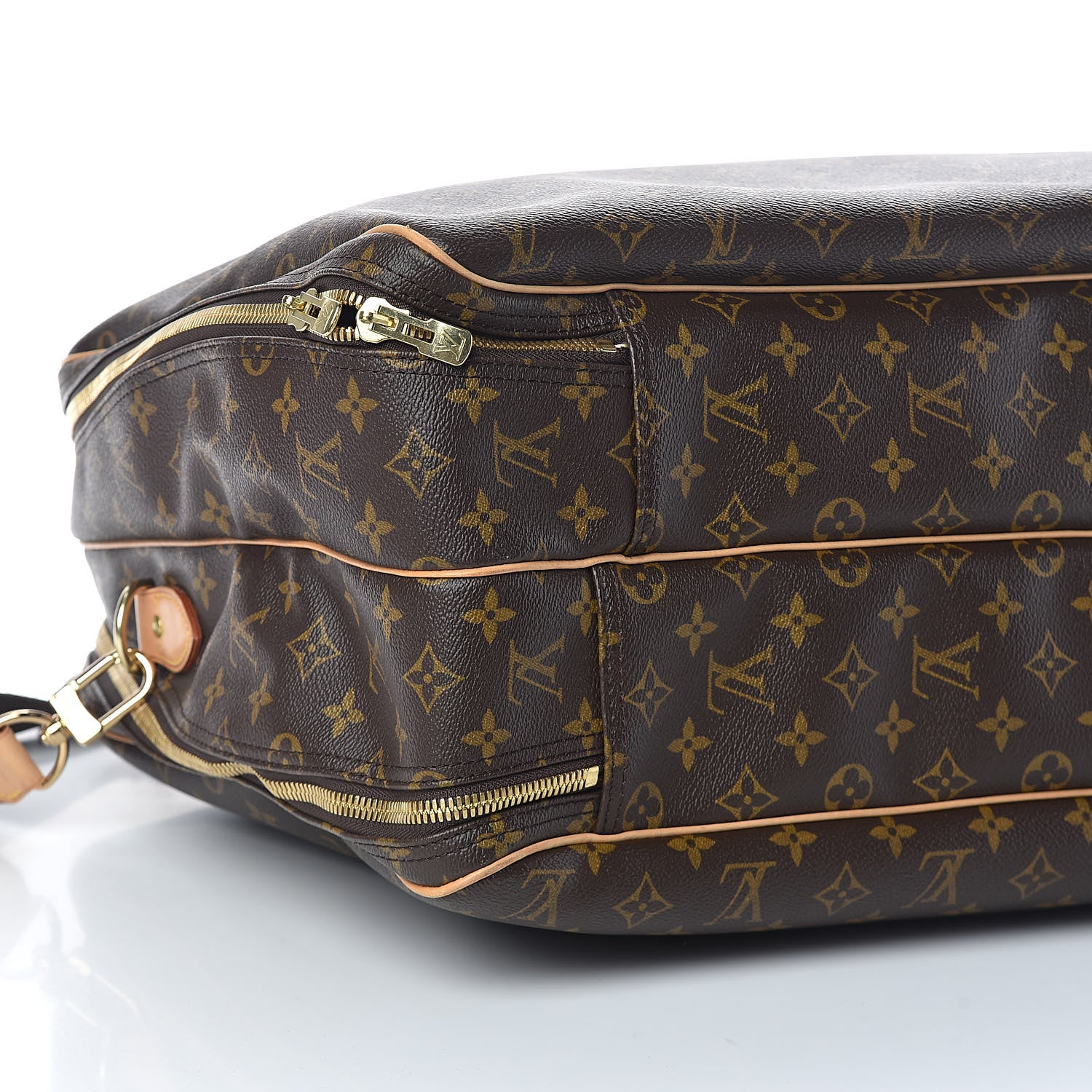 Louis Vuitton Monogram Alize 2 Compartment Luggage Travel Bag 9 of 10