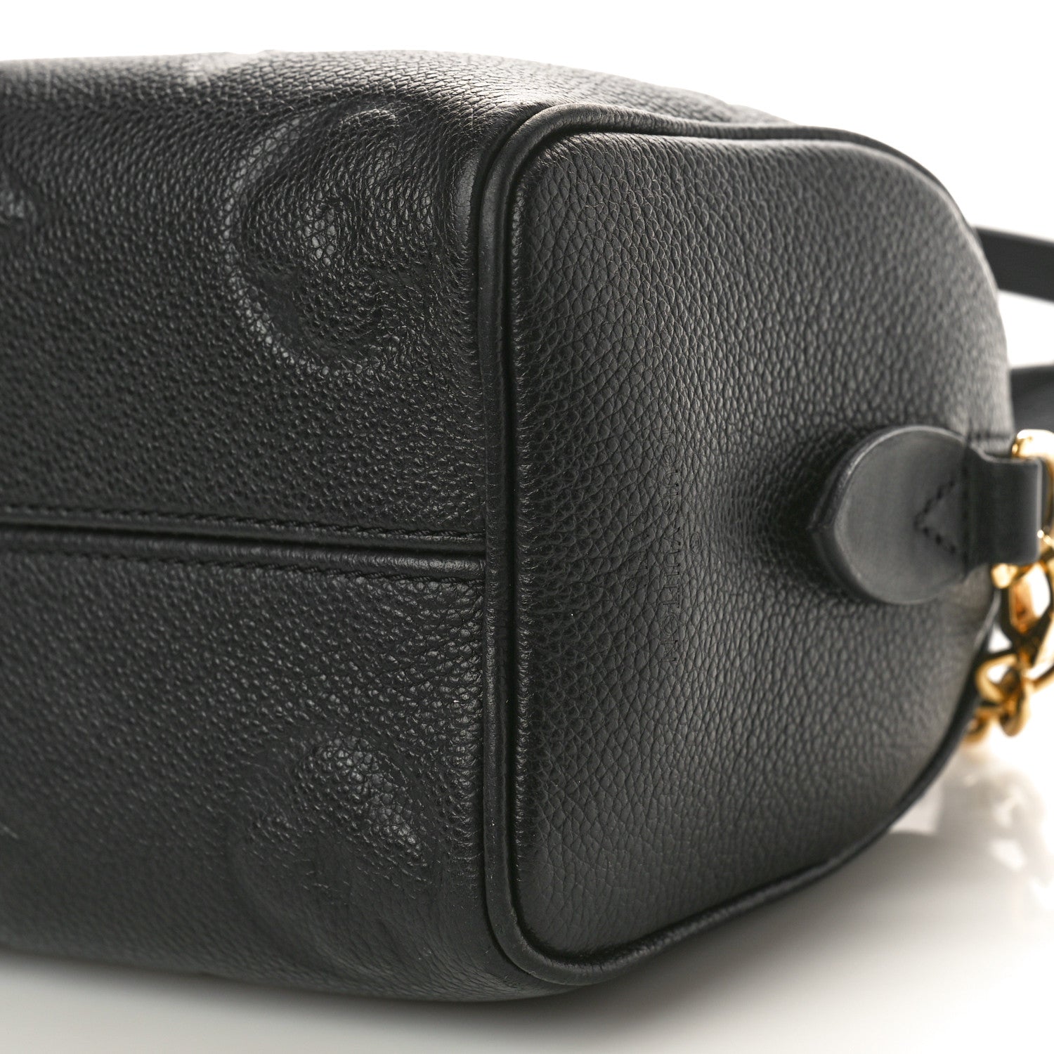 Louis Vuitton Empreinte Monogram Giant Speedy Bandouliere 20 Black 9 of 10
