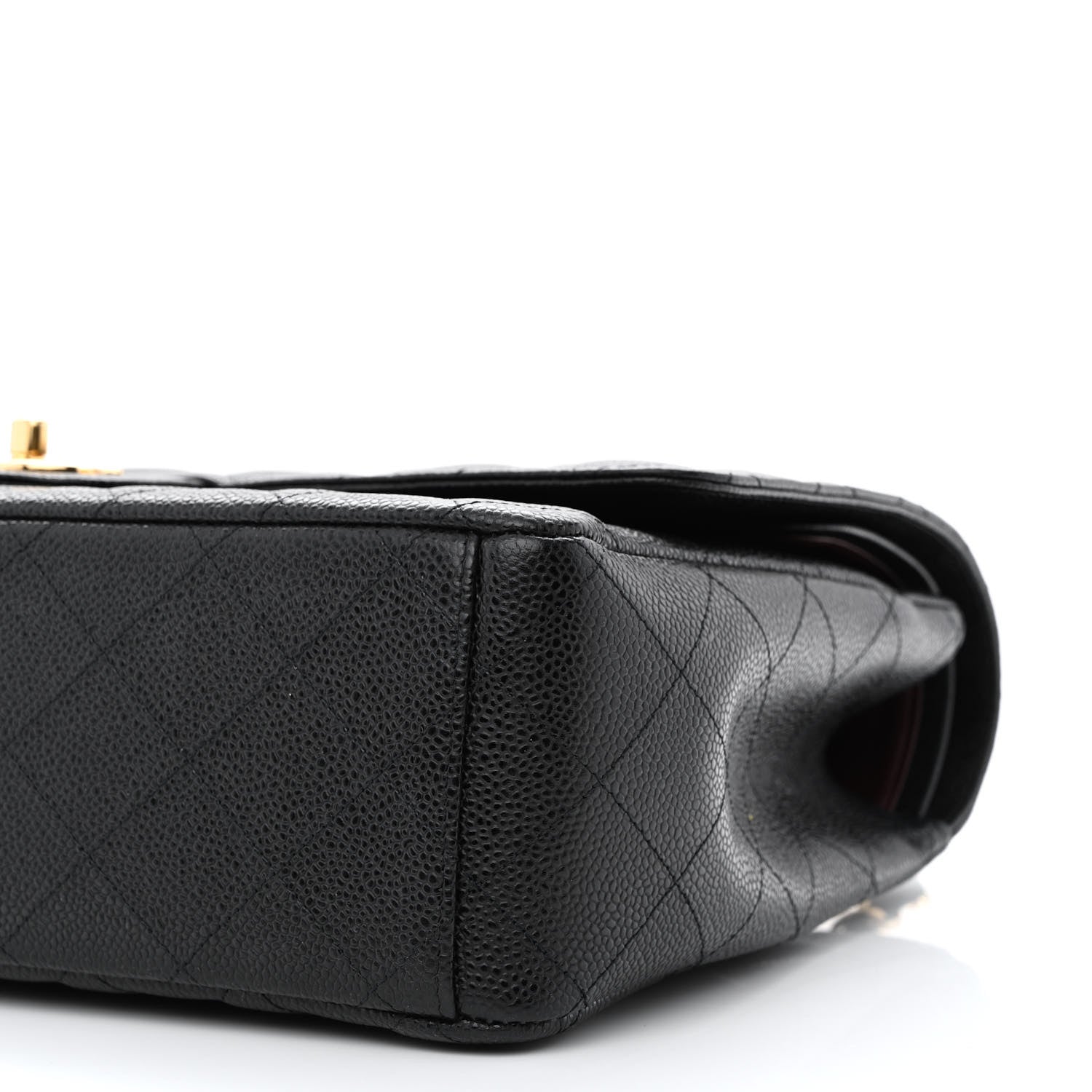 Chanel Caviar Quilted Maxi Double Flap Black 9 of 12
