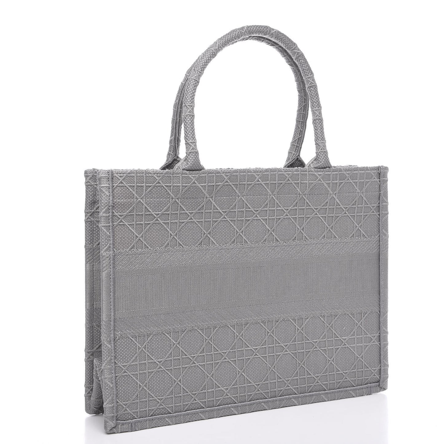 Embroidered Medium Book Tote Stone