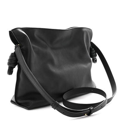 Loewe Nappa Medium Flamenco Knot Bag Black 3 of 10