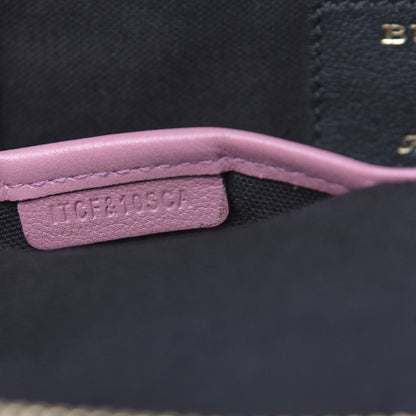 Burberry Bridle Calfskin House Check Small Orchard Bowling Bag Pink 7 of 13