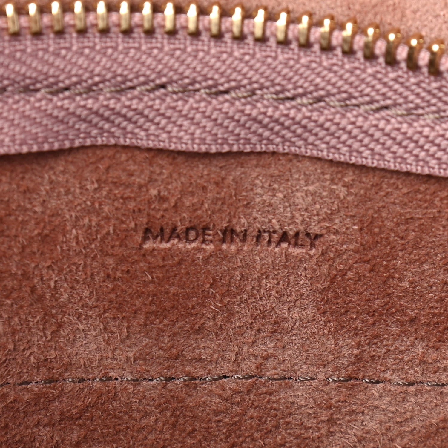 Celine Grained Calfskin Nano Belt Bag Dark Pink 7 of 10