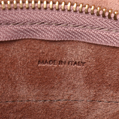 Celine Grained Calfskin Nano Belt Bag Dark Pink 7 of 10