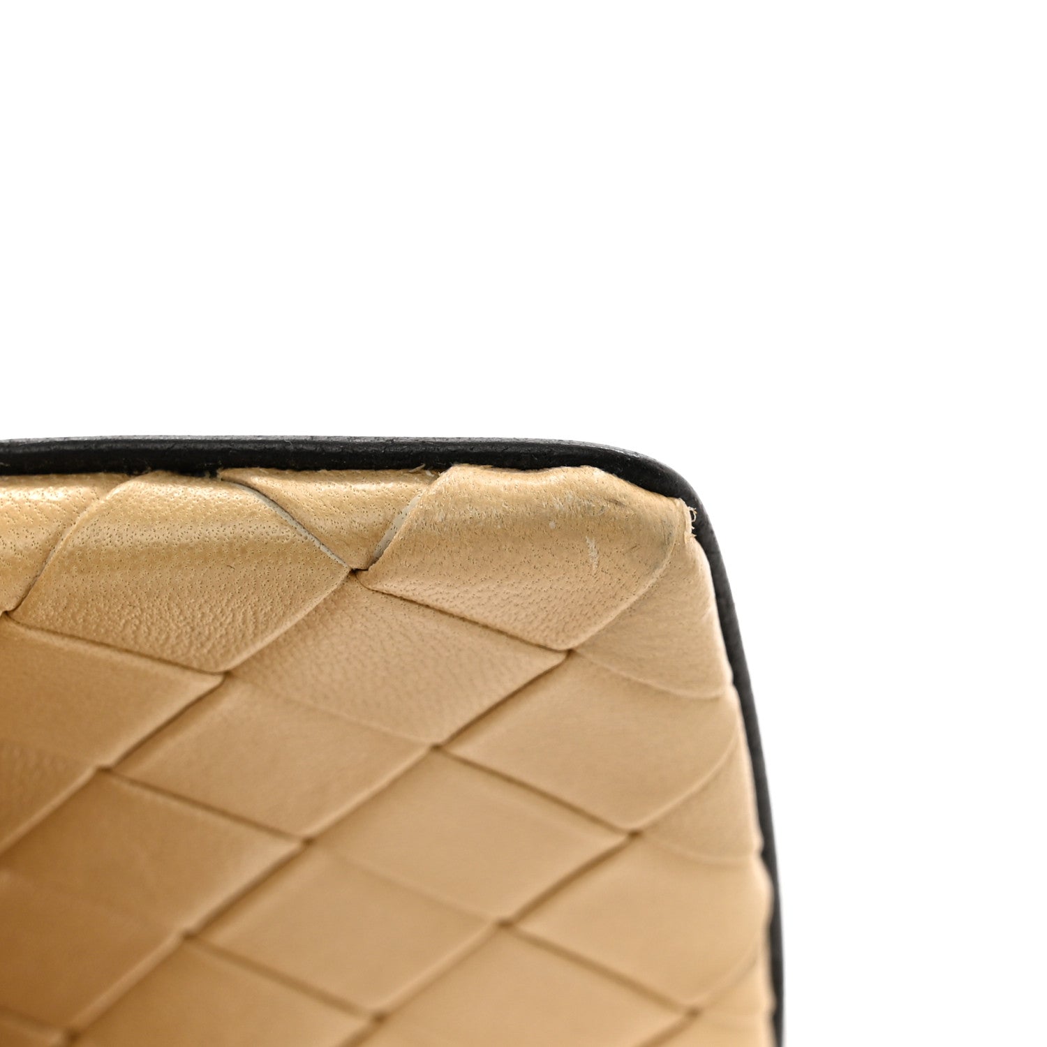 Bottega Veneta BOTTEGA VENETA Nappa Maxi Intrecciato Lido Flat Sandals 37.5 Cane Sugar 10 of 10