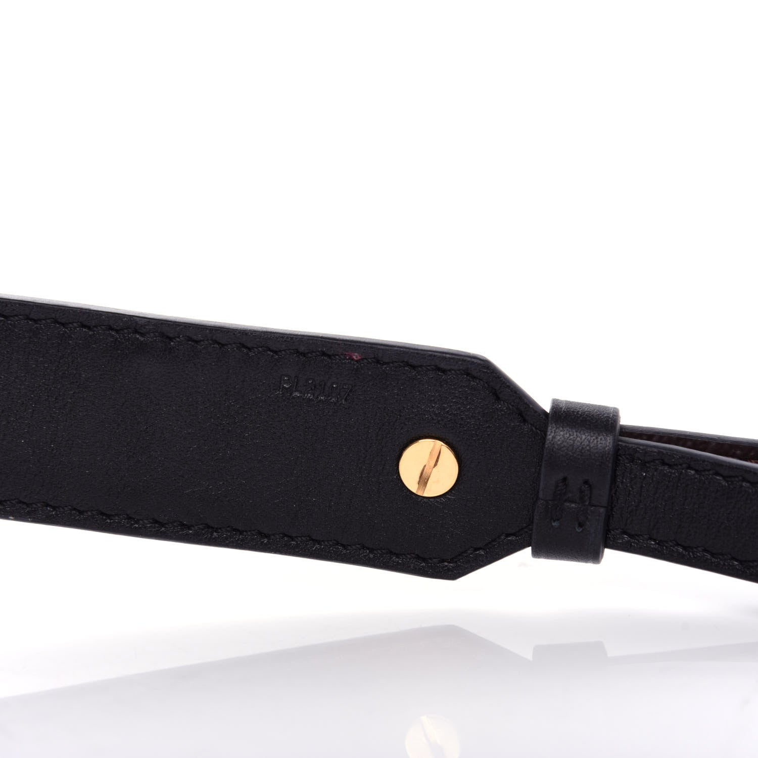 Louis Vuitton Monogram Bandouliere Shoulder Strap XL Black 4 of 5