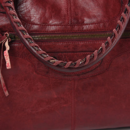 Balenciaga Agneau Classic Hardware Work Grenat 16 of 22