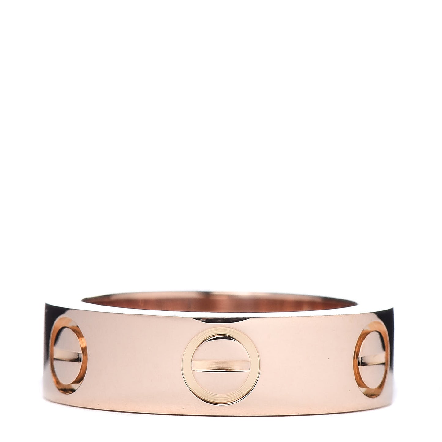 18K Pink Gold Pink Sapphire 5.5mm LOVE Ring 48 4.5