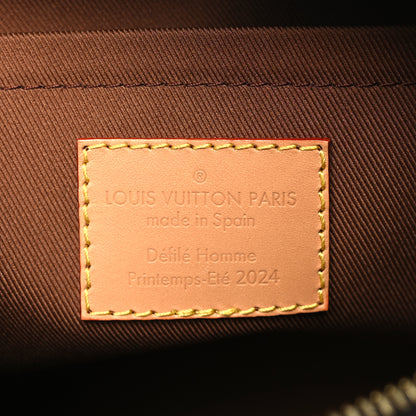 Louis Vuitton Damier Pop Speedy Bandouliere 25 Blue 6 of 8