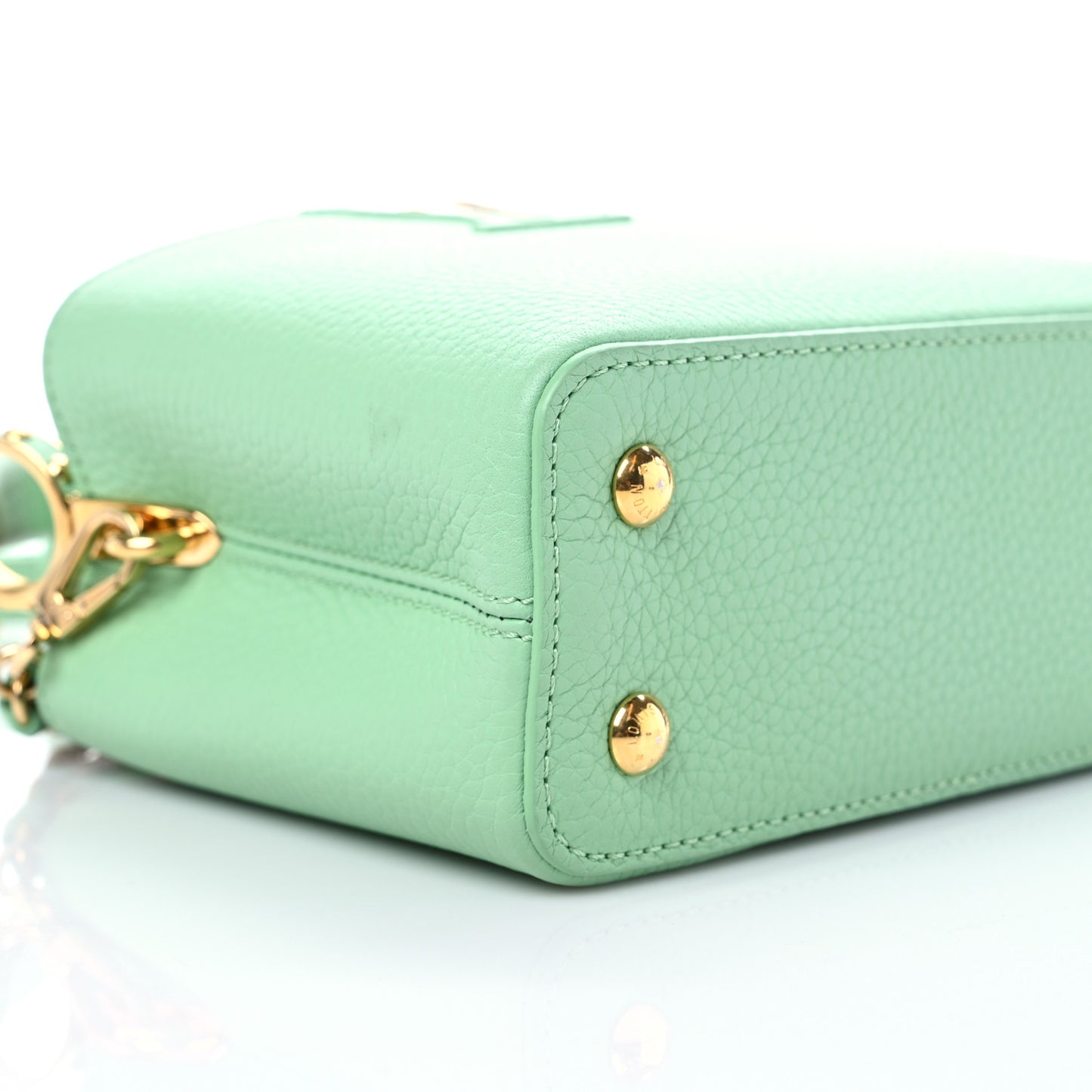 Taurillon Mini Capucines Vert Pomme