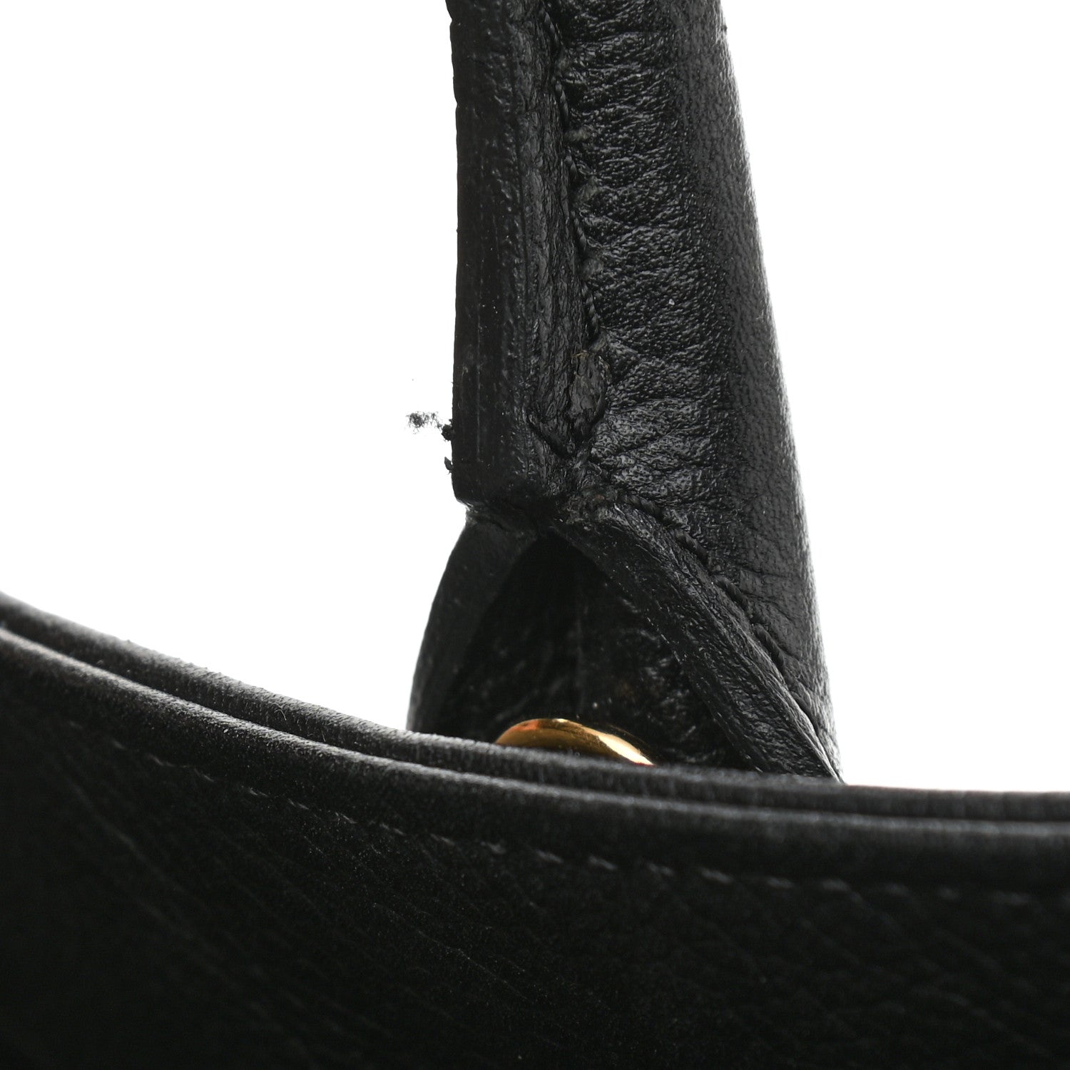 Chanel Calfskin Cerf Executive Shopper Tote Black 12 of 14
