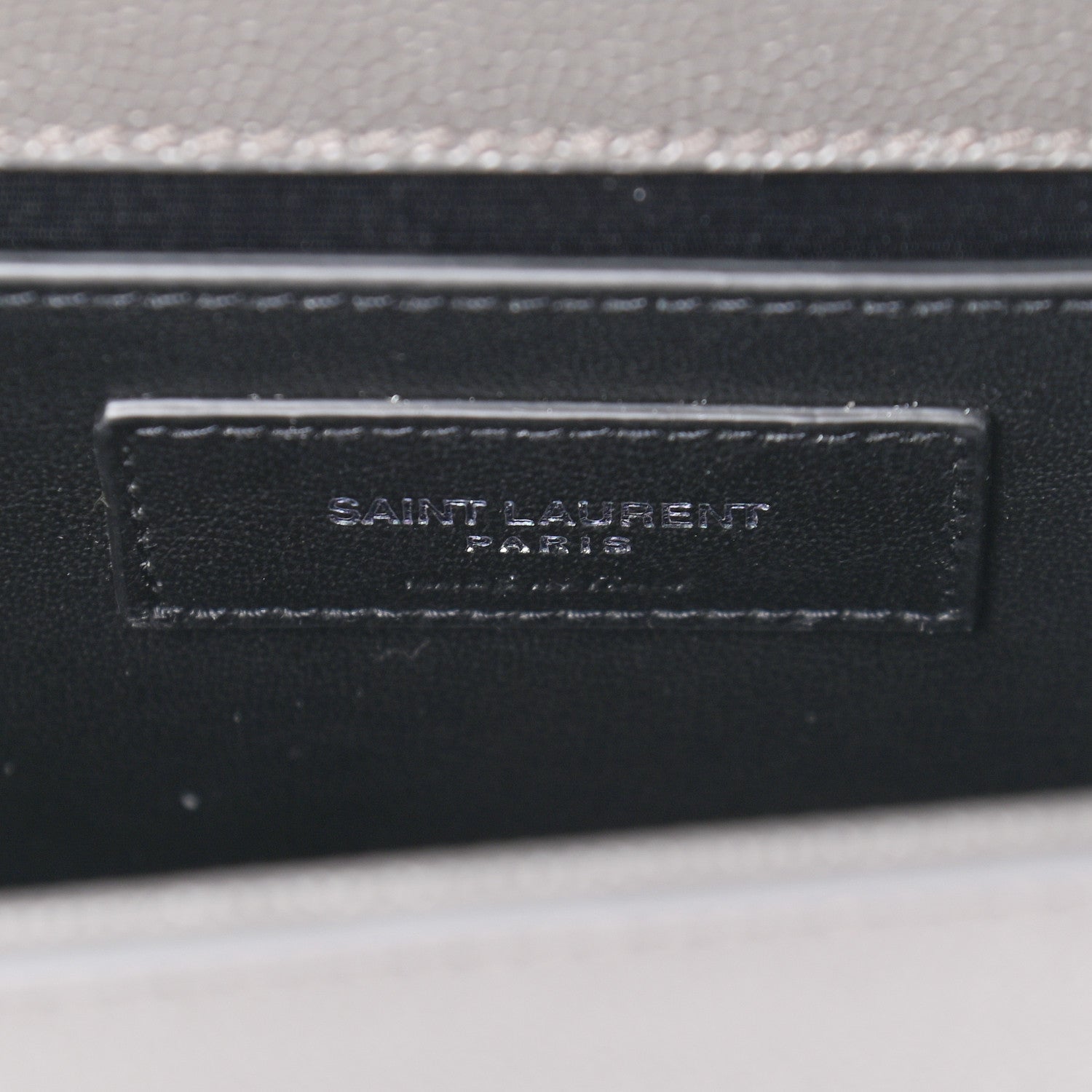 Saint Laurent Grain De Poudre Small Classic Monogram Kate Tassel Satchel Earth 5 of 7
