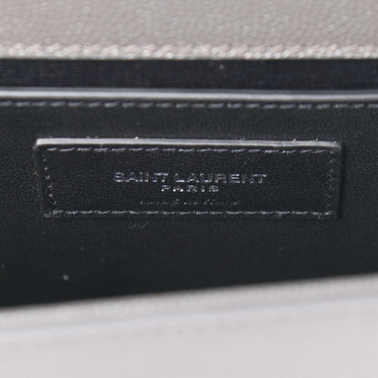 Saint Laurent Grain De Poudre Small Classic Monogram Kate Tassel Satchel Earth 5 of 7
