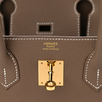 Hermes Togo Birkin 30 Etoupe 6 of 11