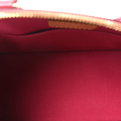 Louis Vuitton Vernis Alma BB Cherry 5 of 9