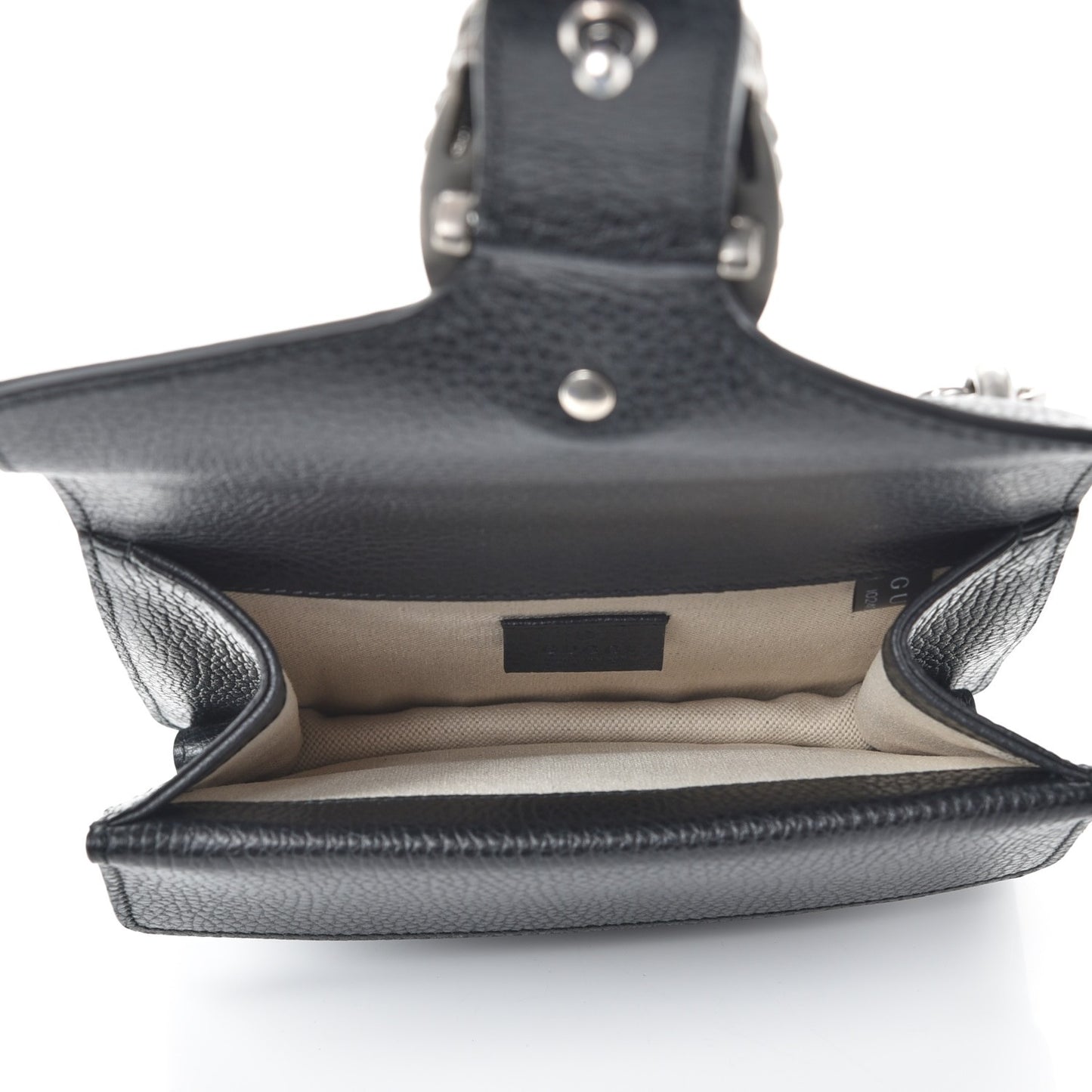 Calfskin Mini Dionysus Shoulder Bag Black