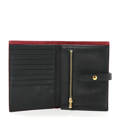 Celine Smooth Calfskin Medium Multifunction Strap Wallet Coquelicot 5 of 8