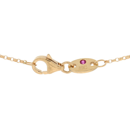 Roberto Coin 18K Yellow Gold Pois Mois Cross Pendant Necklace 4 of 4