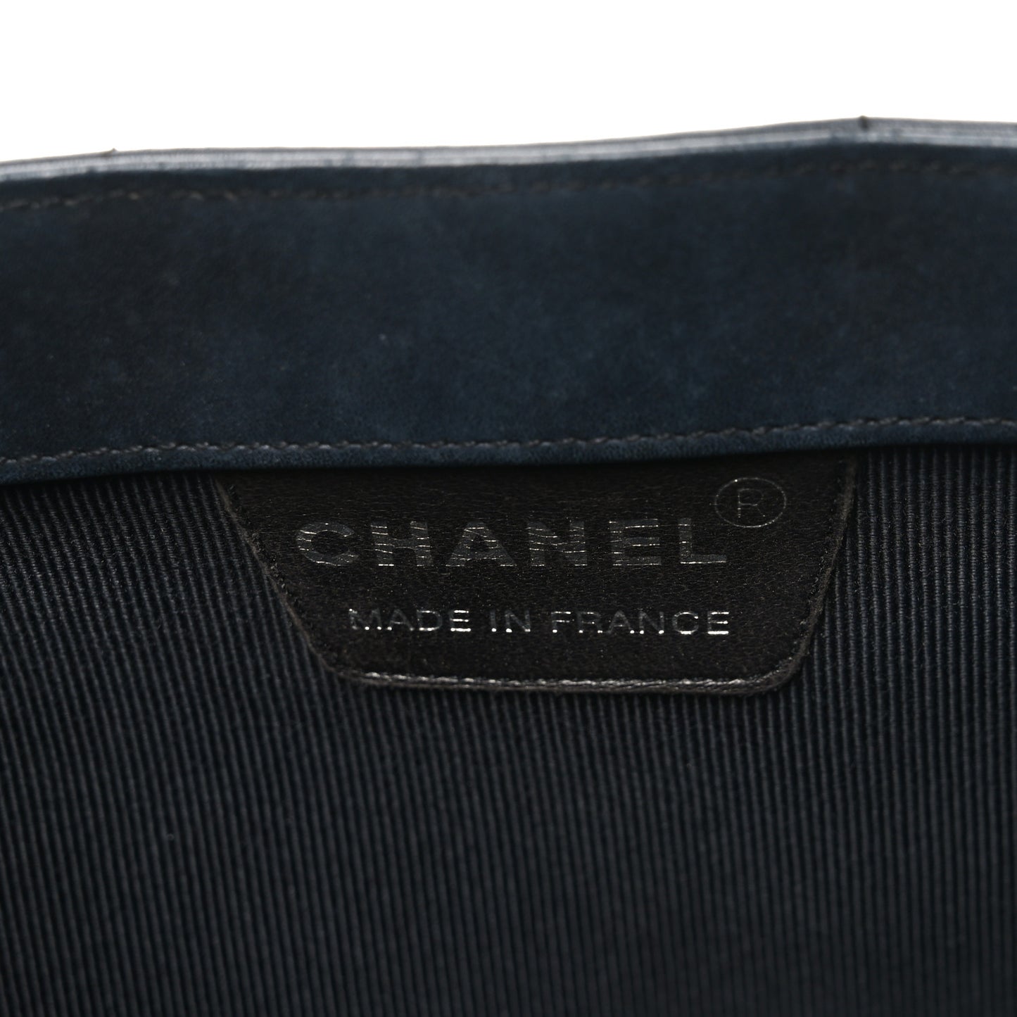 Lambskin Quilted Chocolate Bar Mini Tote Black