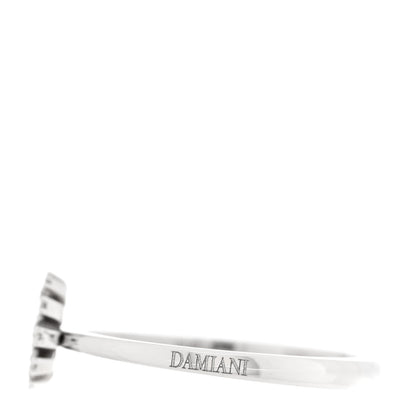 Damiani 18K White Gold Diamond Margherita Ring 58 8.25 4 of 6