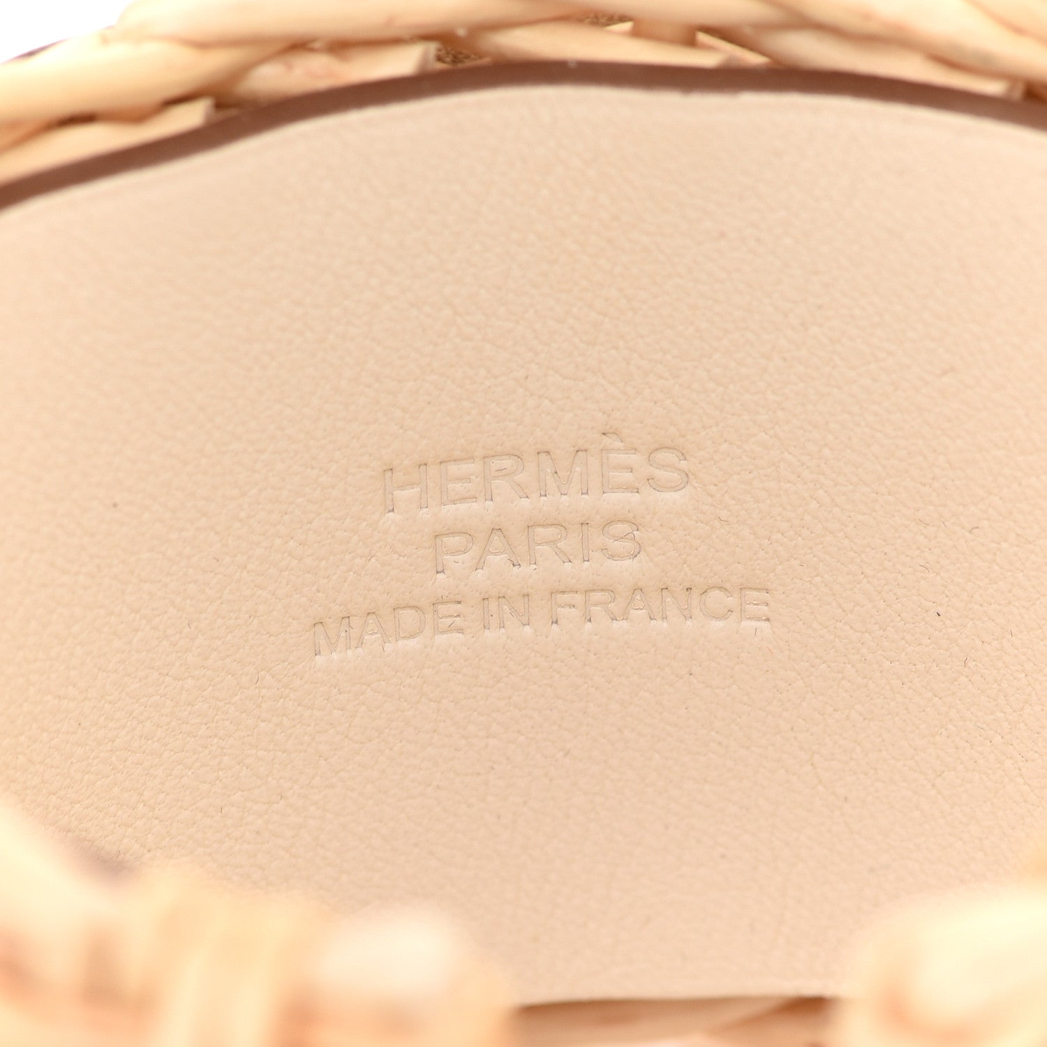 Hermes Barenia Osier Collier De Chien CDC Picnic Bracelet T2 Nata 4 of 7