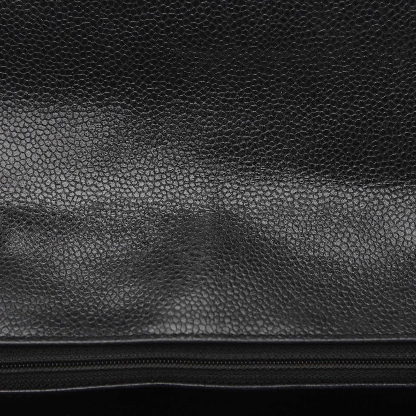 Caviar Quilted Jumbo Single Flap Black
