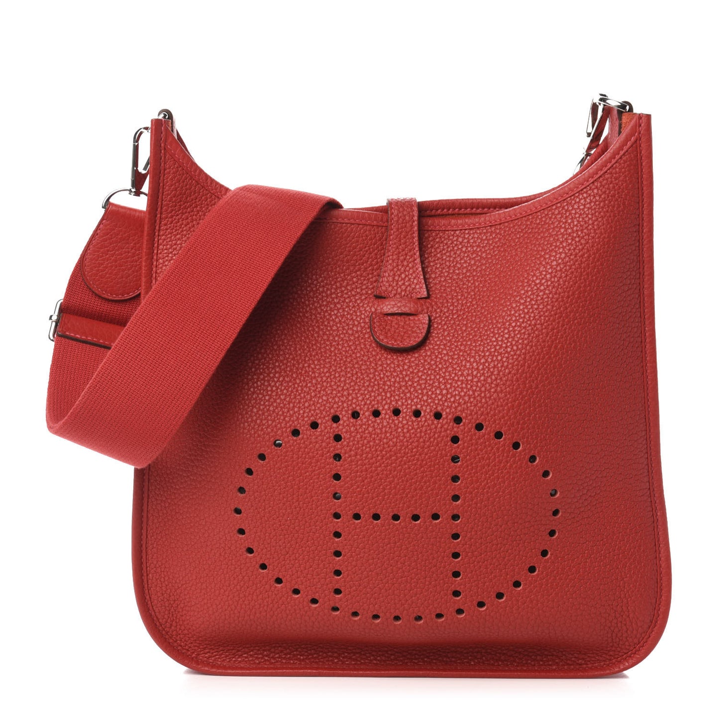 Taurillon Clemence Evelyne III PM Rouge Casaque
