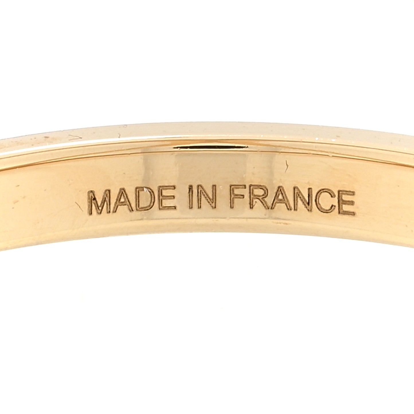 Permabrass Gold Plated Trio Scarf Ring