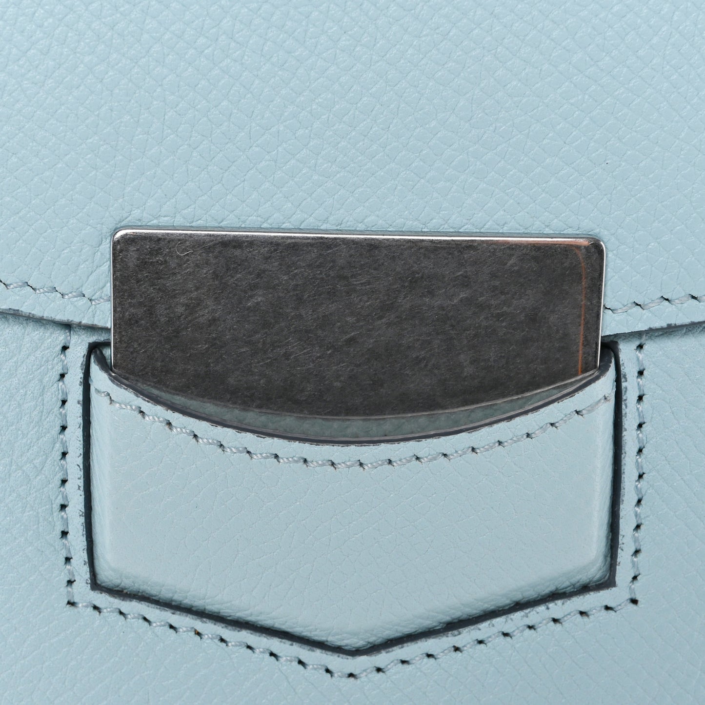 Baby Grained Calfskin Small Trotteur Pool