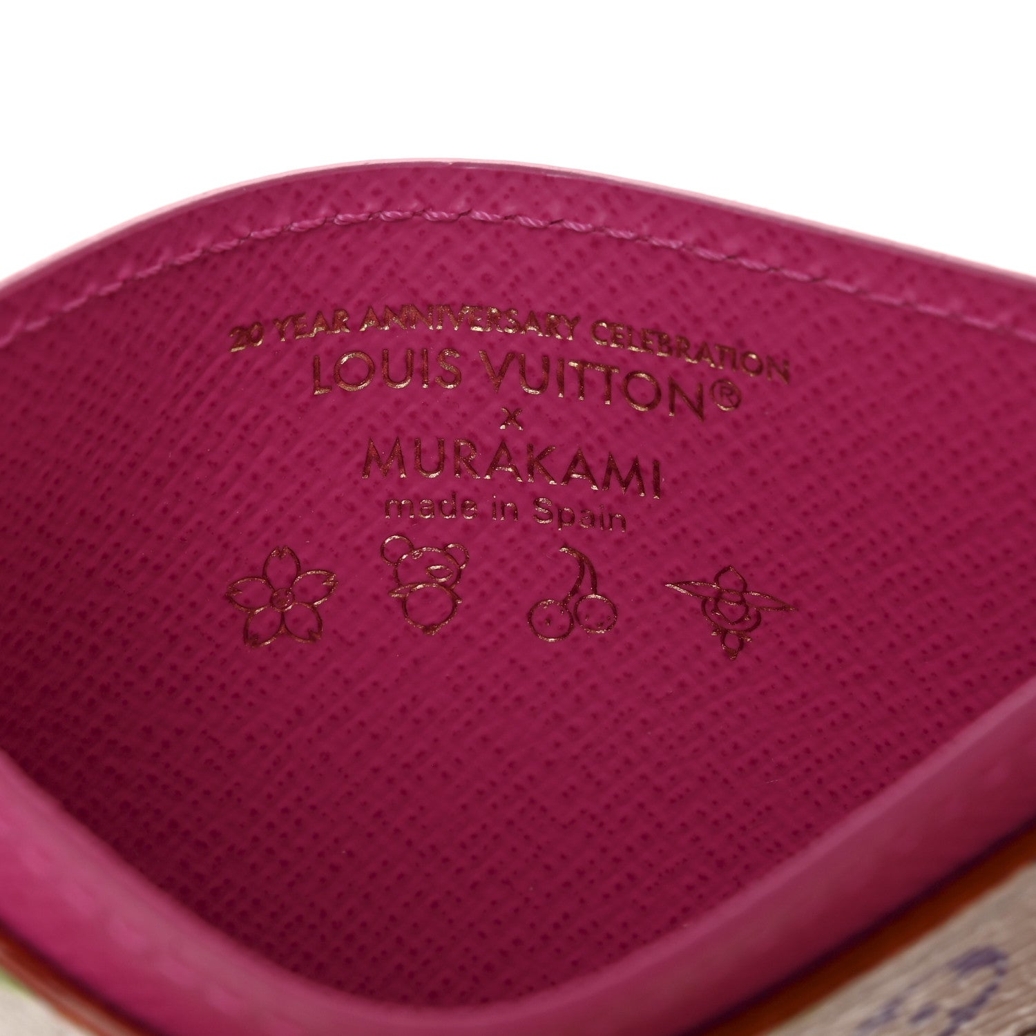Louis Vuitton LV X TM Monogram Multicolor Card Holder Kawaii Pink 6 of 6