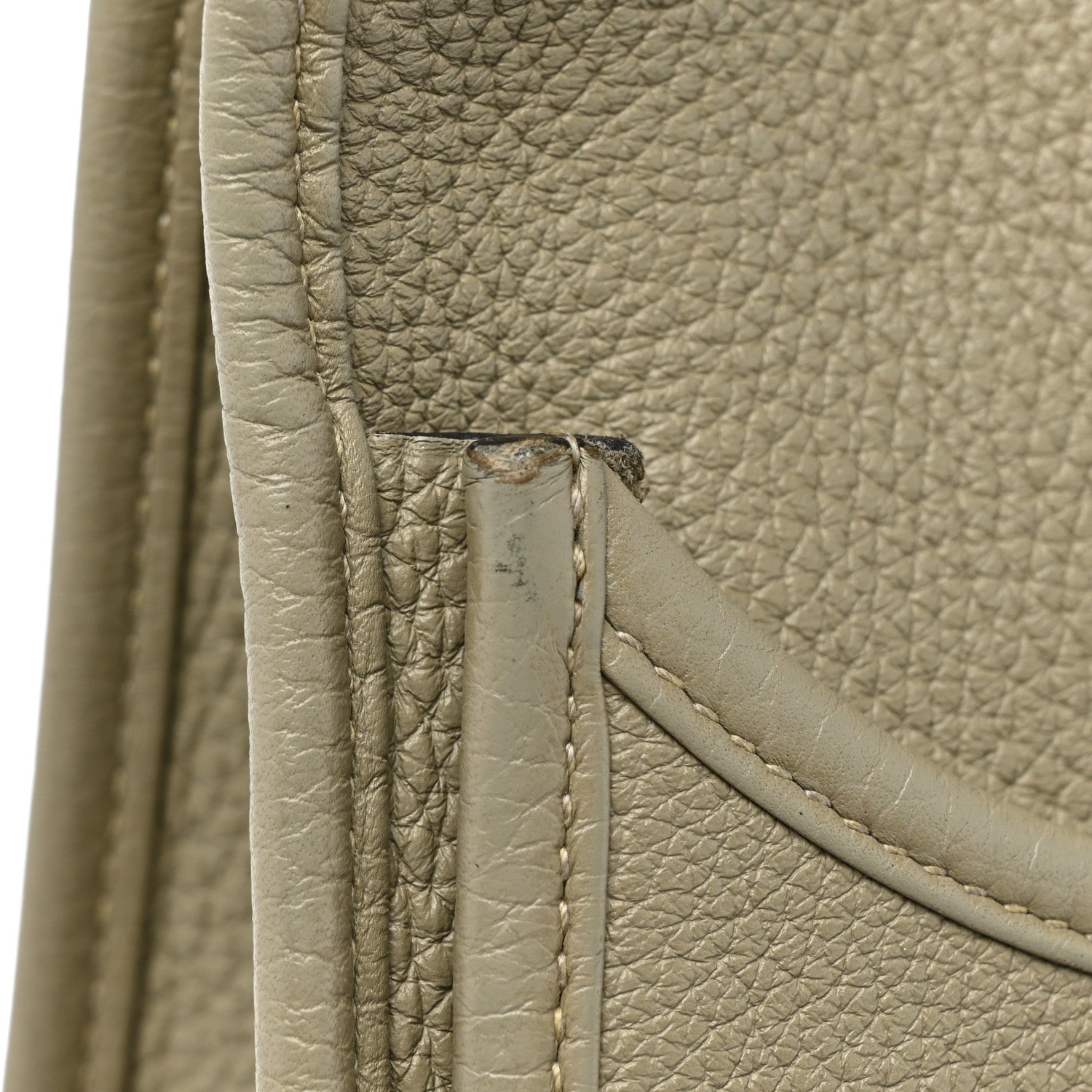 Hermes Taurillon Clemence Evelyne III GM Sauge 10 of 12