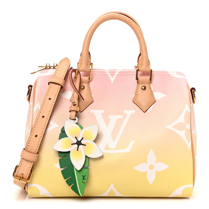 Louis Vuitton Monogram Giant By The Pool Speedy Bandouliere 25 Light Pink 1 of 10