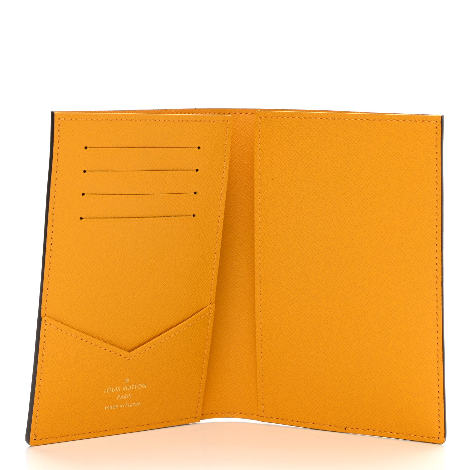 Louis Vuitton Monogram 2022 Christmas Animation New York Soho Passport Cover Yellow 5 of 6