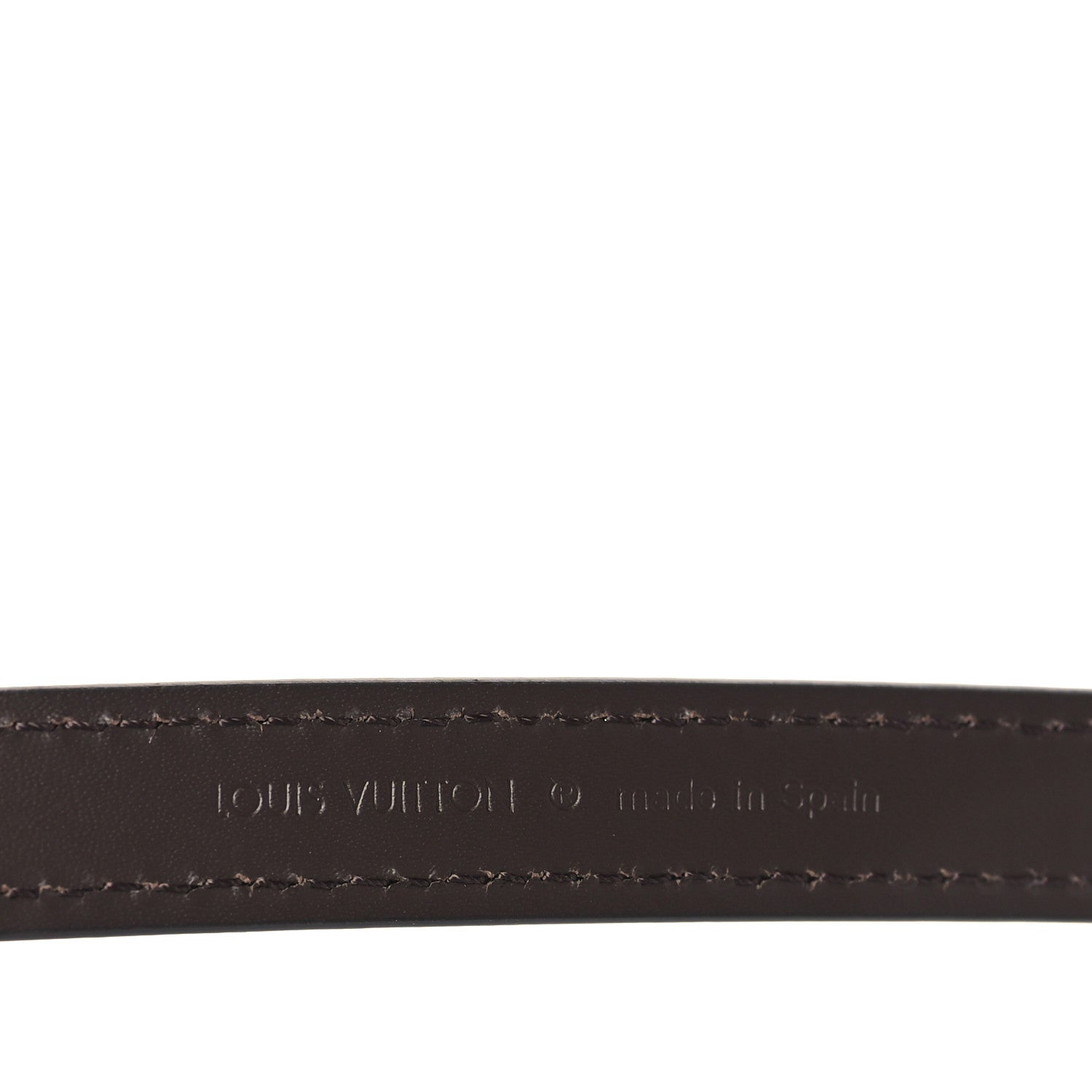 Louis Vuitton Calfskin 16mm Adjustable Shoulder Strap Ebene 4 of 5