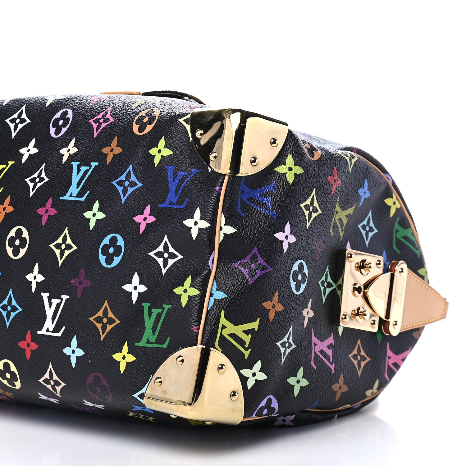 Louis Vuitton Monogram Multicolor Speedy 30 Black 8 of 8