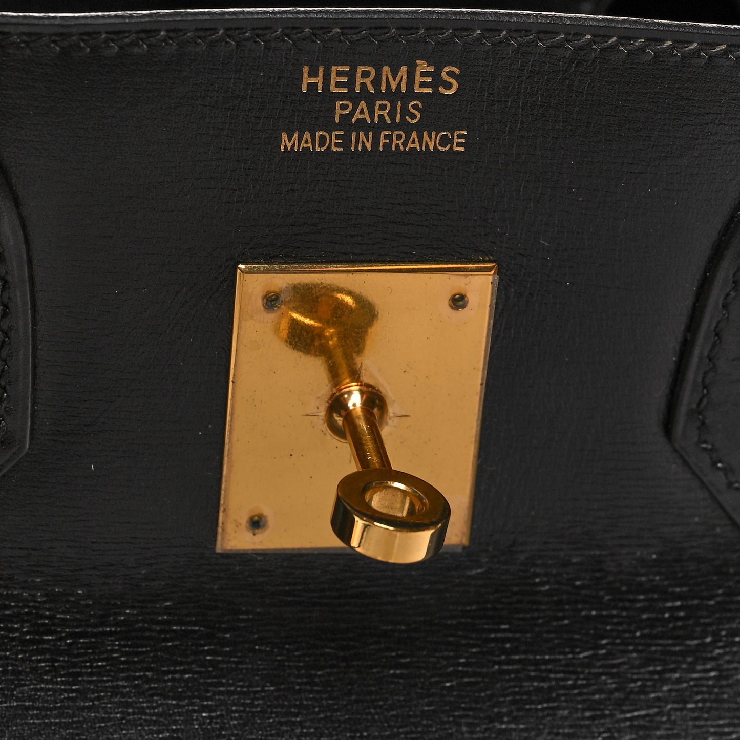 Box Birkin 30 Black
