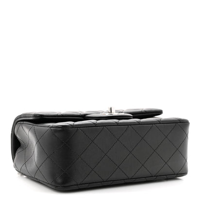 Chanel Lambskin Quilted Mini Rectangular Flap Black 4 of 11